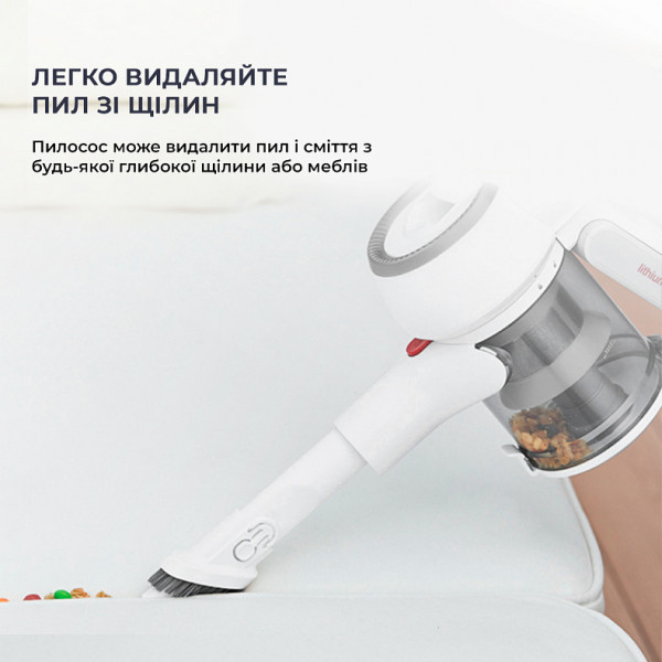 Фото - Пилосос ручний для дому JIMMY JV53S Silver