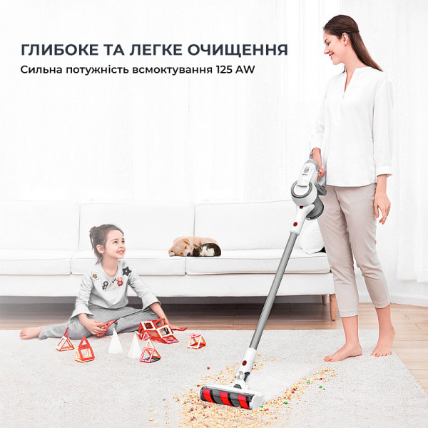 Фото - Пилосос ручний для дому JIMMY JV53S Silver