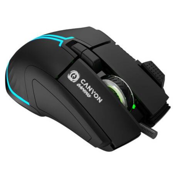 Фото - Мышь проводная игровая Canyon Fortnax GM-636 Black (CND-SGM636B)