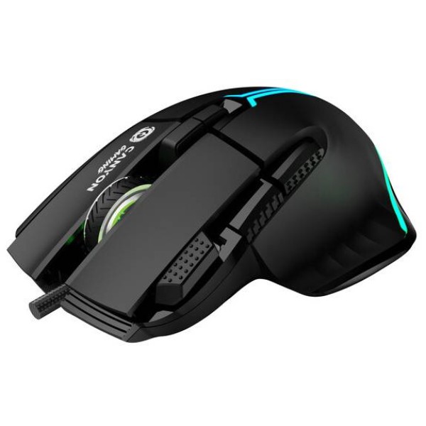 Фото - Мышь проводная игровая Canyon Fortnax GM-636 Black (CND-SGM636B)