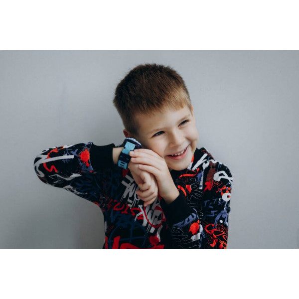 Фото - Детские часы Canyon Jondy KW-44 Kids 4G Camera GPS WiFi Music Blue (CNE-KW44BL)