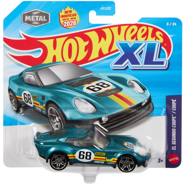 Фото - Колекційна машинка 1:43 Hot Wheels в асортименті (JKL02)