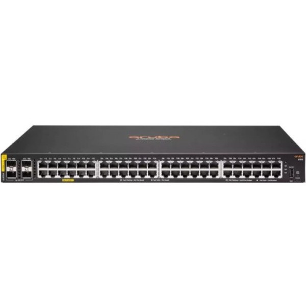 Фото - Коммутатор локальної мережі (Switch) Aruba 6100 48G CL4 4SFP+ Switch (JL675A) Фото - Коммутатор локальної мережі (Switch) Aruba 6100 48G CL4 4SFP+ Switch (JL675A)