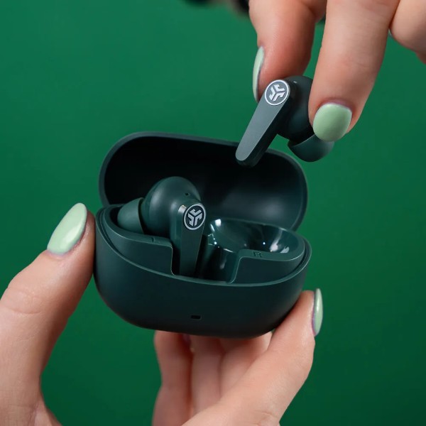 Фото - Навушники вкладиші бездротові TWS JLab Go Pods ANC Sage (IEUEBGOPODSRSGE124)