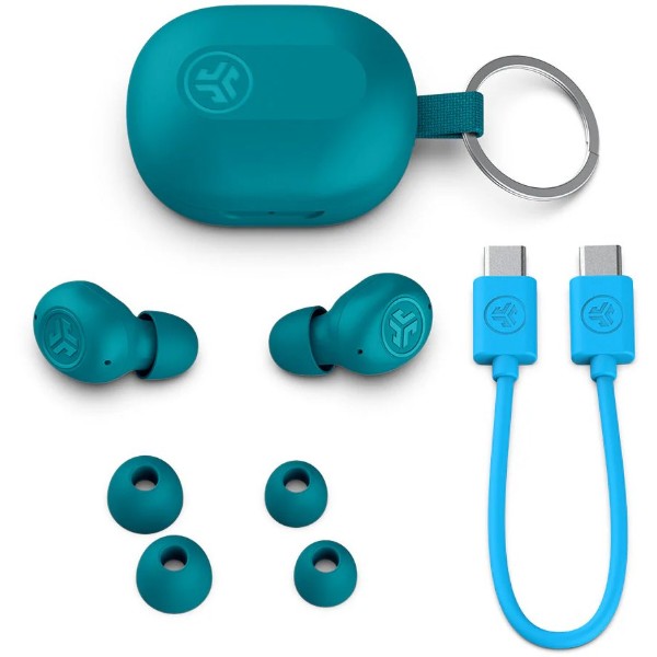 Фото - Наушники вкладыши беспроводные TWS JLab JBuds Mini True Wireless Earbuds Aqua (IEUEBJBMINIRAQUA124)