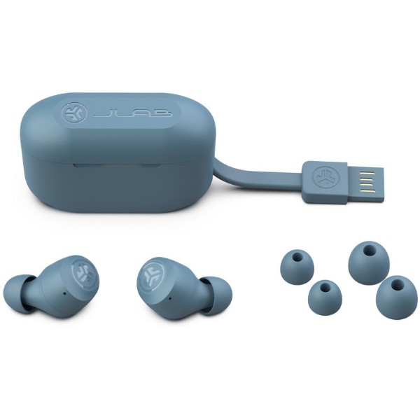 Фото - Наушники вкладыши беспроводные TWS JLab Go Air Pop True Wireless Earbuds Black Slate (IEUEBGAIRPOPRSLT124)
