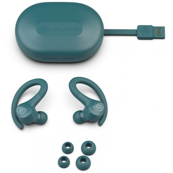 Фото - Навушники вкладиші бездротові TWS JLab Go Air Sport True Wireless Earbuds Teal (IEUEBGAIRSPRTRTEL124)
