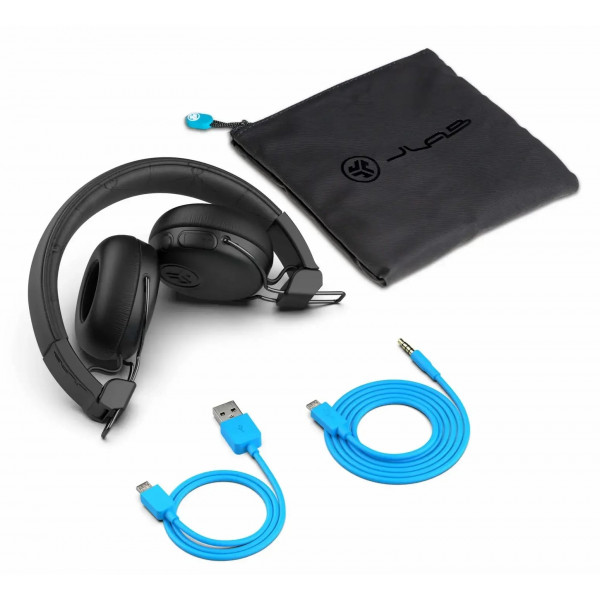 Фото - Навушники накладні бездротові JLab Studio ANC Wireless Black (IEUHBASTUDIOANCRBLK4)