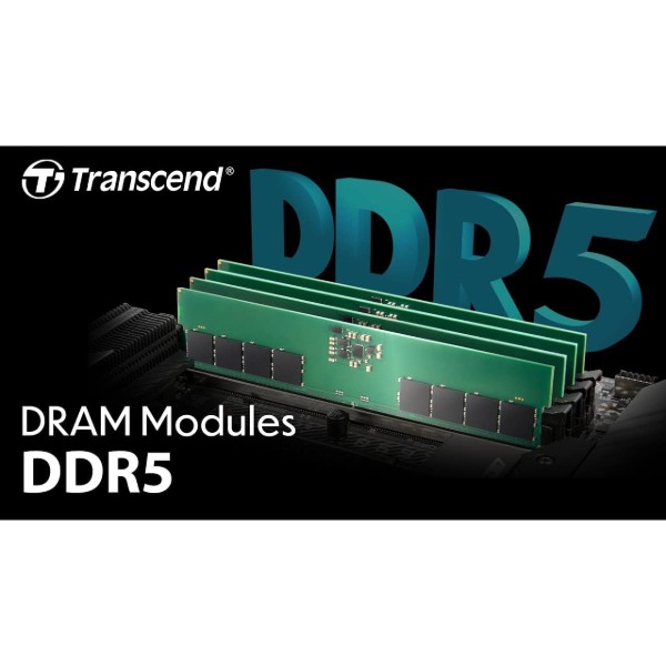 Фото - Память DDR Transcend DDR5 32GB 4800 (JM4800ALE-32G)