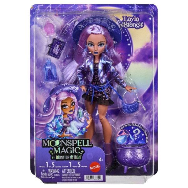 Фото - Лялька Moonspell Magic Monster High – Чаклунка кристалів (JMB90)