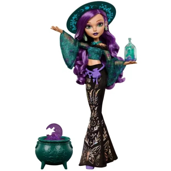 Фото - Кукла Monster High Уиллоу Moonspell Magic – Колдунья природы (JMB92) Фото - Кукла Monster High Уиллоу Moonspell Magic – Колдунья природы (JMB92)