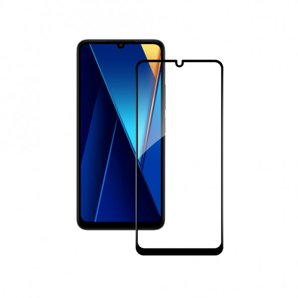 Фото - Захисне скло для смартфону Intaleo Full Glue for Xiaomi Poco C65 Black (1283126583667)