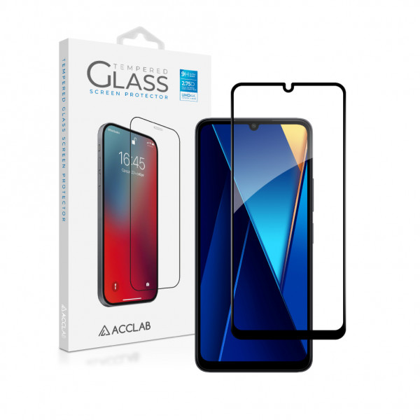 Фото - Захисне скло для смартфону Intaleo Full Glue for Xiaomi Poco C65 Black (1283126583667)
