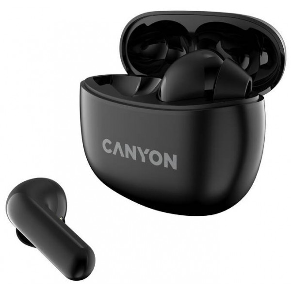 Фото - Навушники вкладиші бездротові TWS Canyon TWS-5 (CNS-TWS5B) Black