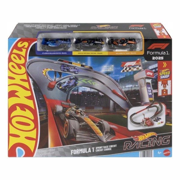 Фото - Трек Hot Wheels Трасса для гонки Формула 1 (JNN32)