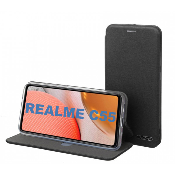 Фото - Чехол для смартфона BeCover Exclusive for Realme C55 Black (710291)