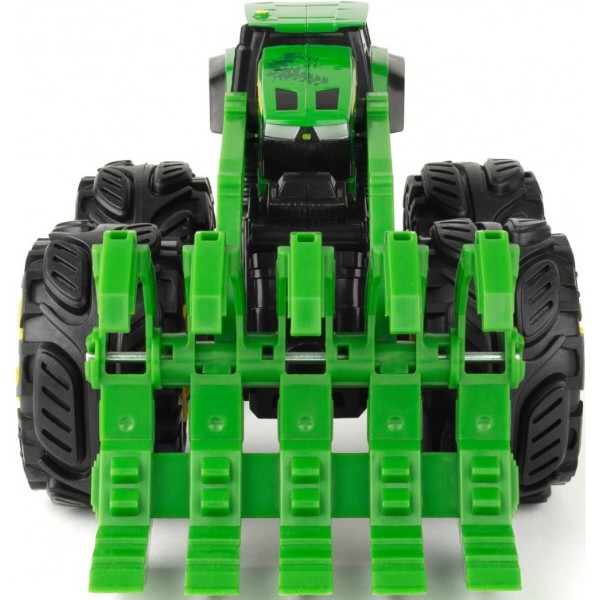 Фото - Автотранспорт John Deere Kids Трактор Monster Treads з ковшем і великими колесами (47327)