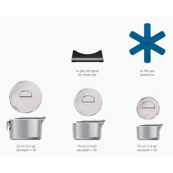 Фото - Набір посуду Joseph Joseph 3 шт. (1000031)