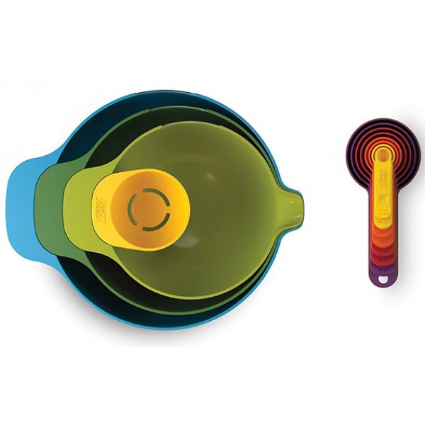 Фото - Набор мисок Joseph Joseph 98195 12 пр 