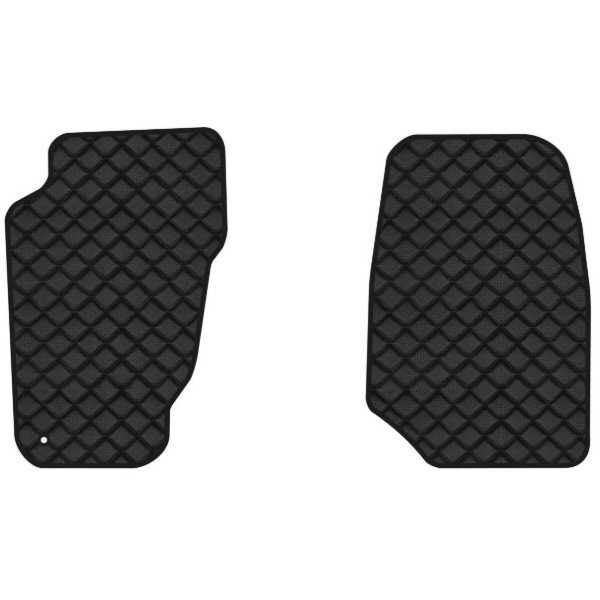 Фото - Коврики из экокожи в салон авто передние EVAtech ECO для Cherokee (KJ) Jeep 2001-2008 3 поколение SUV EU (JP12349AB2LA1BBB)