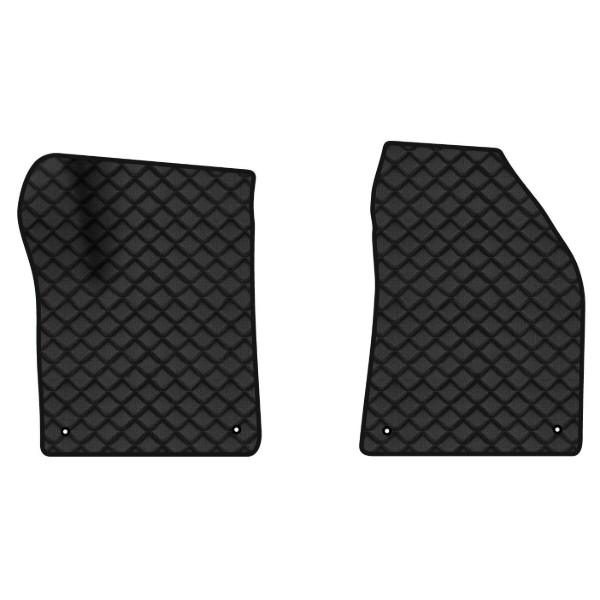 Фото - Коврики из экокожи в салон авто передние EVAtech ECO для Cherokee (KL) Jeep 2014 5 поколение SUV USA (JP12822AE2LA4BBB)