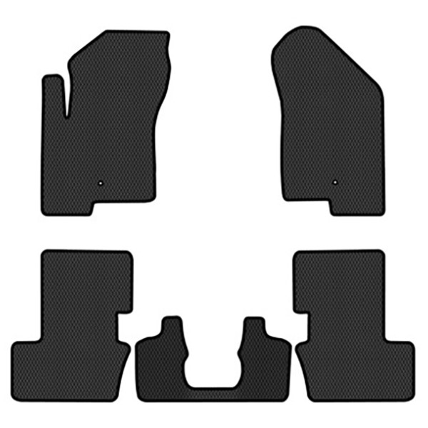 Фото - Коврики из экокожи в салон авто EVAtech ECO для Compass Restyling Jeep 2011-2016 1 поколение SUV USA (JP1781CV5LA2BBB)