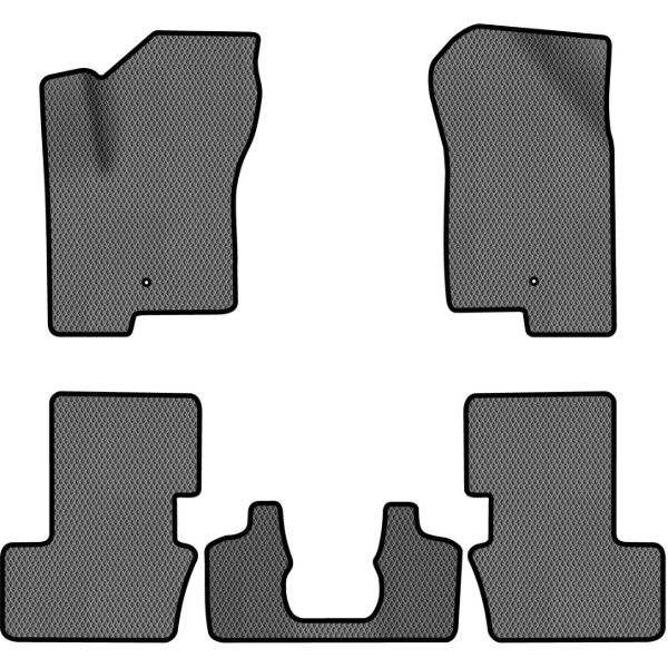Фото - EVA коврики в салон авто EVAtech для Compass Restyling Jeep 2011-2016 1 поколение SUV USA JP1781CD5LA2RGB