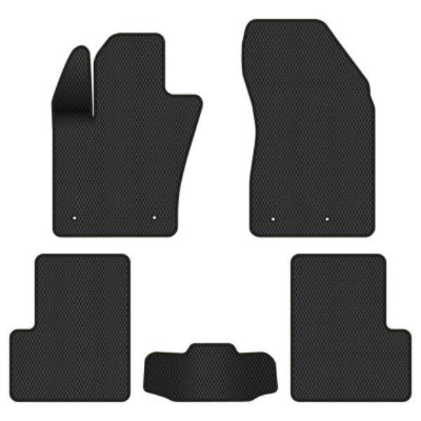 Фото - Коврики из экокожи в салон авто EVAtech ECO для Renegade Jeep 2014 1 поколение SUV USA (JP2895CV5LA4BBB)