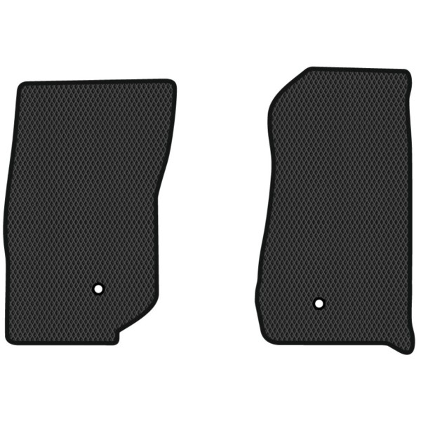 Фото - EVA килимки в салон авто передні EVAtech Wrangler (JK) Unlimited Restyling Jeep 2010-2018 3 покоління SUV USA JP41364AB2FC2RBB
