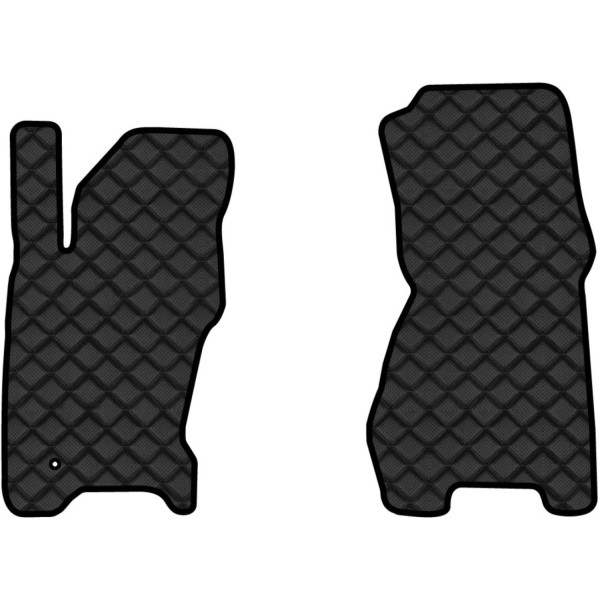 Фото - Килимки з екошкіри в салон авто передні EVAtech ECO для Grand Cherokee Laredo (WJ) Jeep 1998-2004 2 покоління SUV EU (JP53020A2LA1BBB)