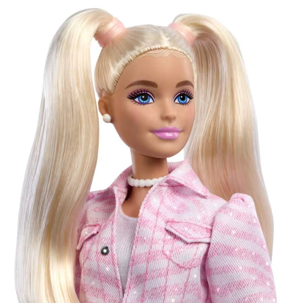 Фото - Кукла Barbie Deluxe Style деним-сет в барбикоре (JJN69)