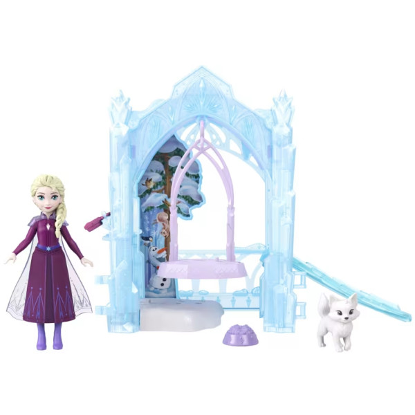 Фото - Кукольный набор Disney Frozen Тайное место Эльзы по мотивам Ледяное сердце (JFG29)