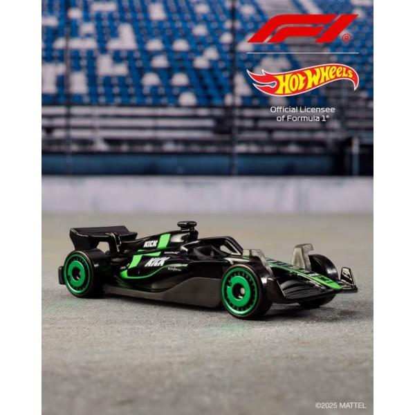 Фото - Колекційна машинка Hot Wheels Набір з 5 базових болідів F1 2024 (JGF58)