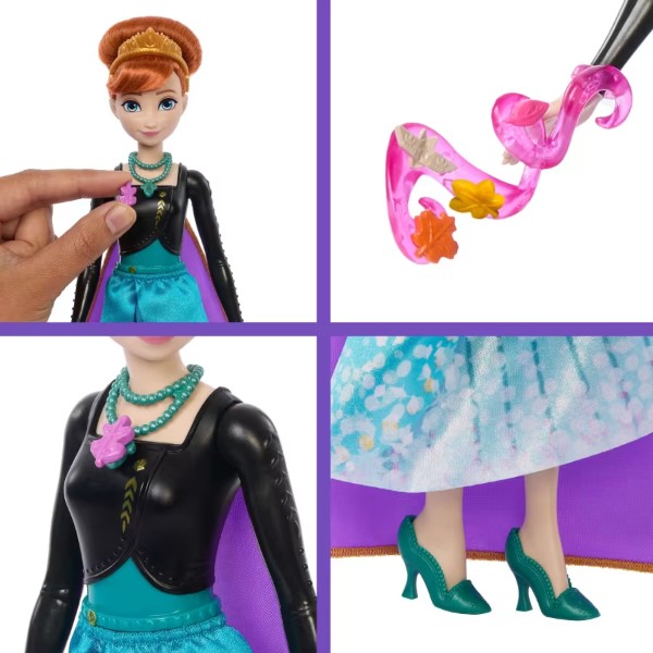 Фото - Кукла-сюрприз набор Disney Frozen Анна - Сияние самоцветов по мотивам Ледяное сердце (JJY37)