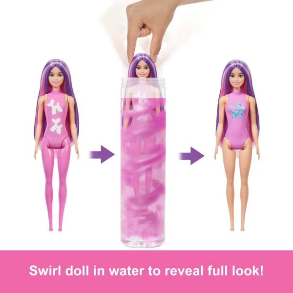 Фото - Кукла-сюрприз Barbie Color Reveal серии «Шариковые питомцы» (JFV58)