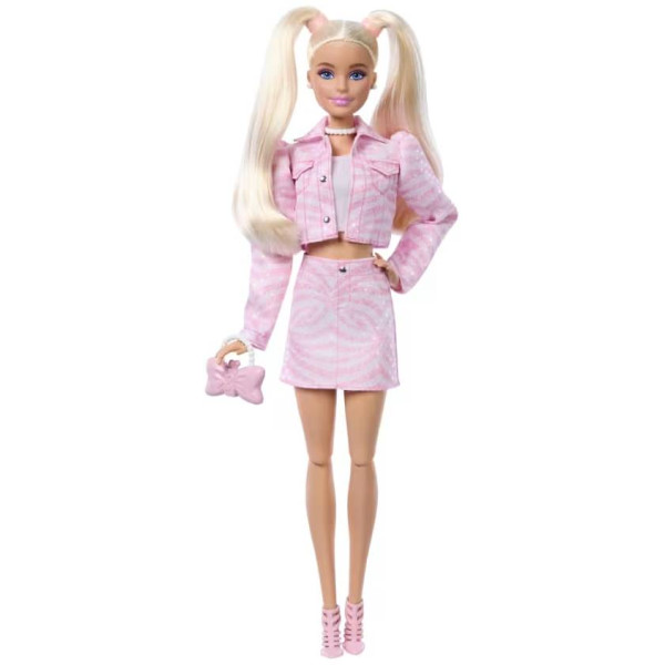Фото - Кукла Barbie Deluxe Style деним-сет в барбикоре (JJN69)