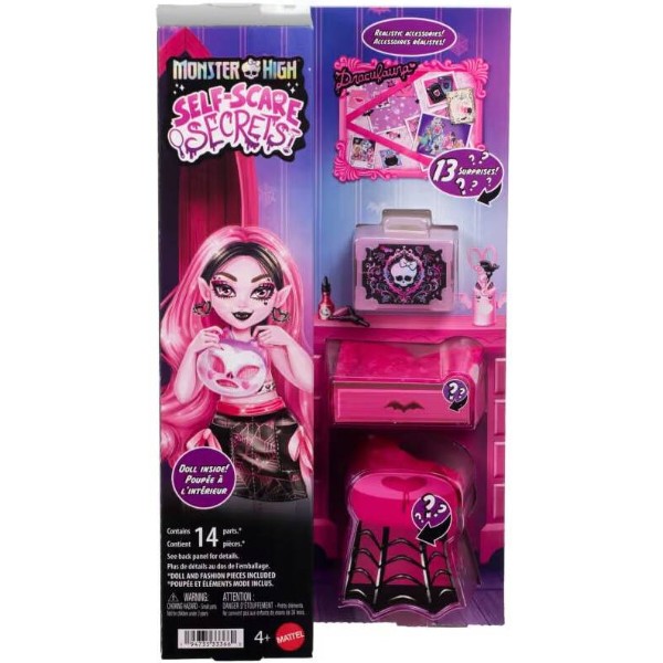 Фото - Ляльковий набір Monster High "Таємні ритуали краси Дракулори"  (JHK43)