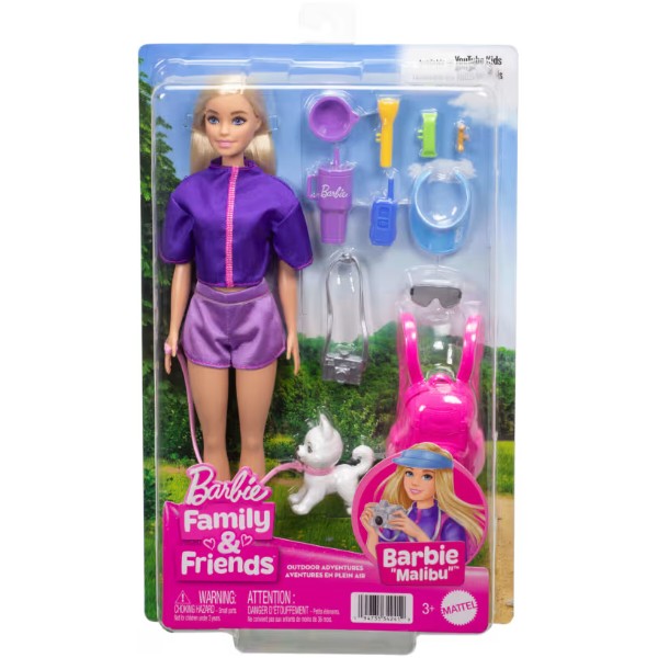 Фото - Кукла Barbie Увлекательная прогулка (JJV59)