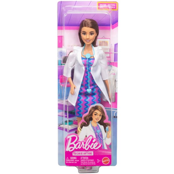 Фото - Кукла Barbie Врач серии Я могу быть (JKF76)