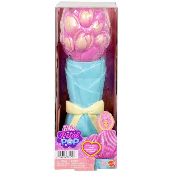 Фото - Кукла-сюрприз набор Barbie Petal Pop Розовый тюльпан (JMF57)