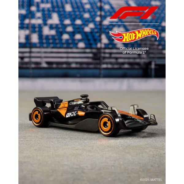Фото - Колекційна машинка Hot Wheels Набір з 5 базових болідів F1 2024 (JGF58)
