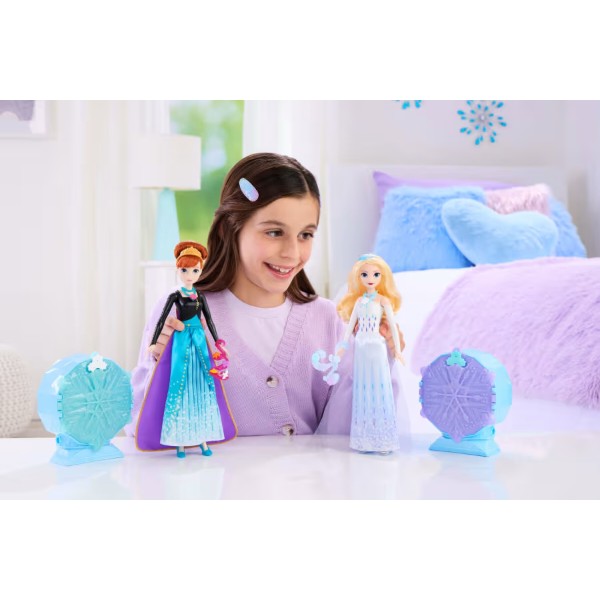 Фото - Кукла-сюрприз набор Disney Frozen С куклой Эльзы "Сияние самоцветов" (JJY36)