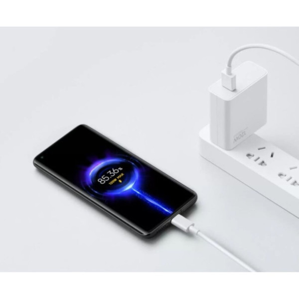 Фото - Мережевий зарядний пристрій Xiaomi 120W HyperCharge Combo (Type-A) EU + кабель USB-C (BHR9462EU)