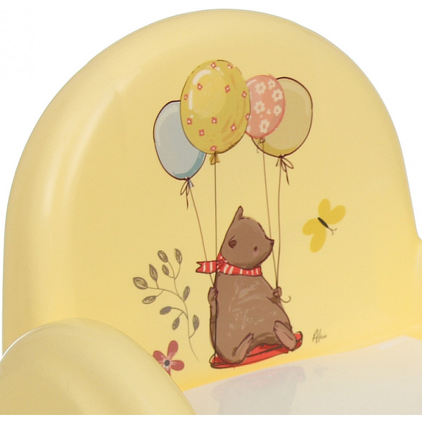 Фото - Горщик дитячий Tega Baby стільчик Лісова казка Світло-Жовтий (FF-007-109)