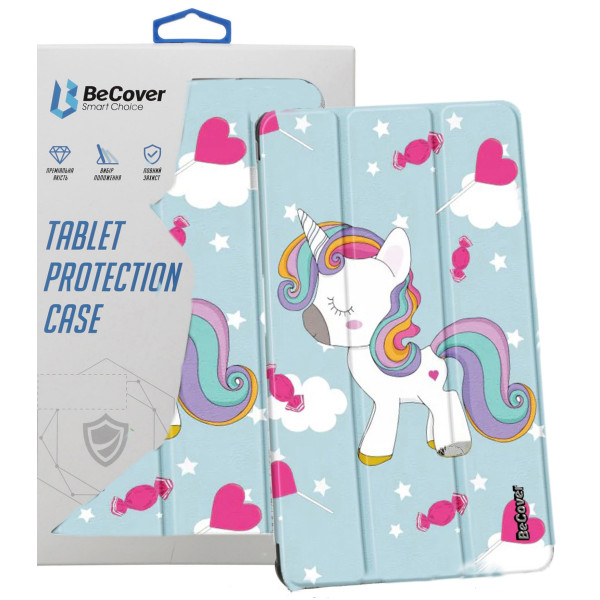 Фото - Чехол для планшета BeCover Flexible TPU Mate for Samsung Galaxy Tab S10 Lite SM-X400/406 10.9" Unicorn (713835)