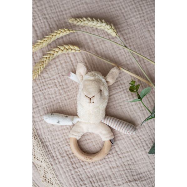 Фото - Прорізувач ELFIKI брязкальце Лама Семмі (ІГ-0135)