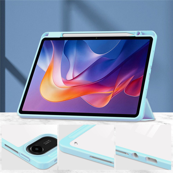Фото - Чохол для планшета BeCover Soft Edge з кріпленням для стілусу for Xiaomi Redmi Pad 2 11.0" Light Blue (713661)