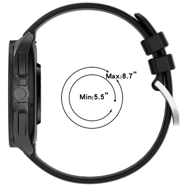 Фото - Ремінець для смарт-годинника BeCover for Xiaomi Watch 2 / 2 Pro / S4 / S3 / S1 Pro / S1 / S1 Active (22mm) Black (714123)