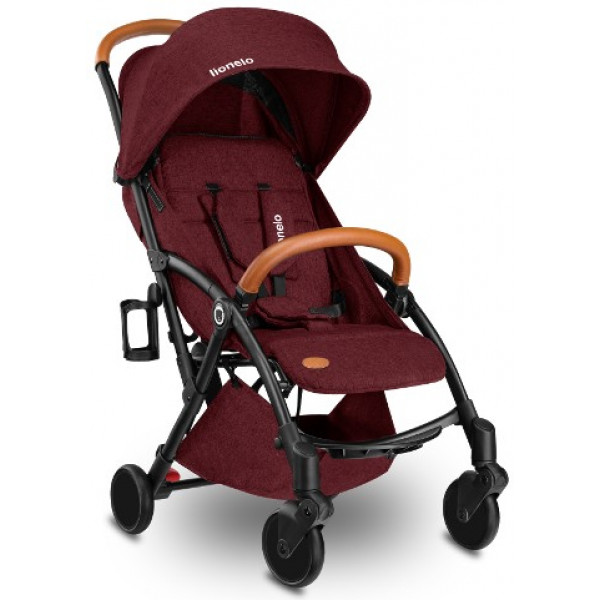 Фото - Коляска прогулянкова Lionelo Julie Black/Burgundy Фото - Коляска прогулянкова Lionelo Julie Black/Burgundy