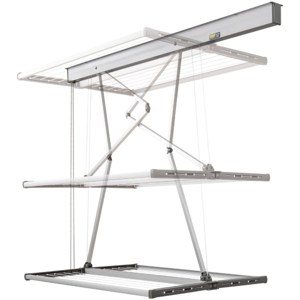 Фото - Сушарка для білизни Juwel Samba 140 Gray (30041) Фото - Сушарка для білизни Juwel Samba 140 Gray (30041)